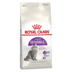 Сухой корм Royal Canin SENSIBLE - 0,2 кг, для взрослых кошек с чувствительной пищеварительной системой