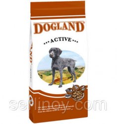 Сухой корм Dogland Active 15kg (сухой корм для активных собак любых пород )