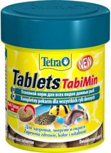 Корм Tetra Tablets TabiMin 120Tb.- Основной корм в виде таблеток,предназначенный д/всех видов донных рыб