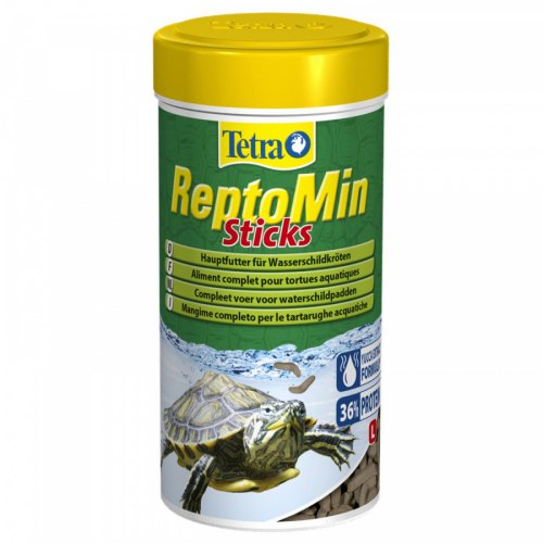 Корм Tetra ReptoMin 100ml- Основной полноценный корм д/водных черепах в виде палочек