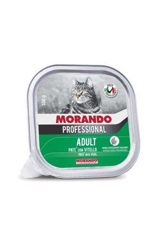 Паштет Morando Professional для кошек с телятиной, 100 г