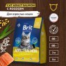 Сухой корм Brit Premium Cat Adult Salmon, для взрослых кошек с лососем 0,4 кг