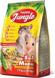 Корм Happy Jungle для грызунов350г