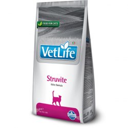 Сухой корм Farmina Vet Life Cat Struvite/для кошек при мочекаменной болезни 2кг