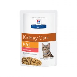 Консерва Hills Prescription Diet для кошек при хронической болезни почек, с лососем 85 г