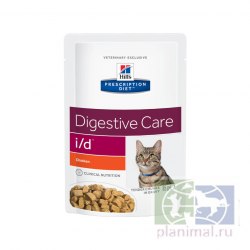 Консерва Hills Prescription Diet i/d для кошек при расстройстве пищеварения, с лососем 85 г