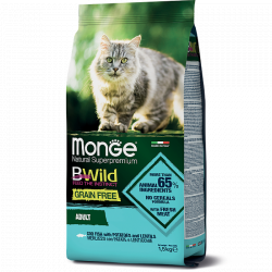 Сухой корм Monge BW GF COD FISH / POTATOES 1,5 кг
