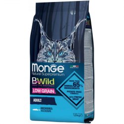 Сухой корм Monge Superpremium Cat BWILD ADULT ANCHOVIES 10 кг