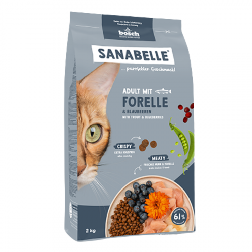 Сухой корм Sanabelle Adult with Trout (Форель) для кошек 8 кг