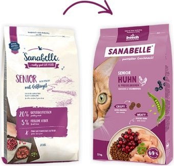 Сухой корм Sanabelle Сеньор 8 кг