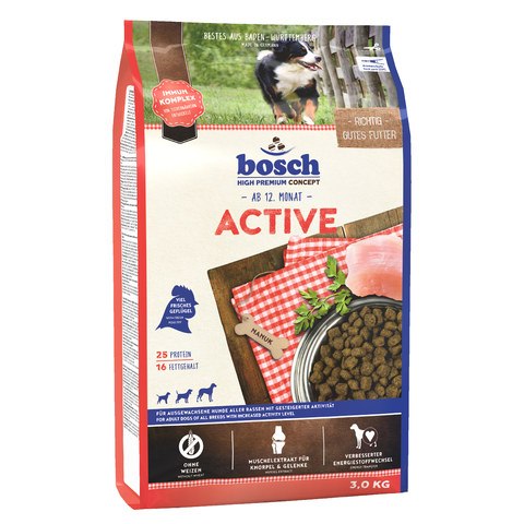 Сухой корм Bosch Актив - 3 кг