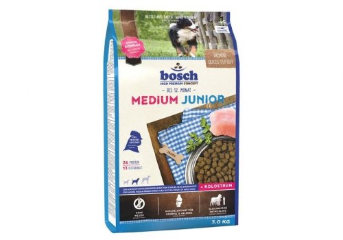 Сухой корм Bosch Медиум юниор 3 кг