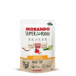 Мусс Morando Super Food для собак с уткой, 80г