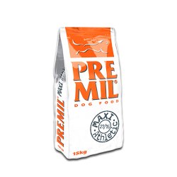 Сухой корм Premil Premium Maxi Athletic 3кг, для молодых собак с повышенной активностью (с курицей)