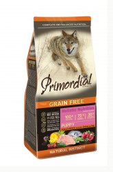 Сухой корм PRIMORDIAL Puppy Chicken & Sea Fish Для щенков всех пород с курицей и морской рыбой, 12 кг