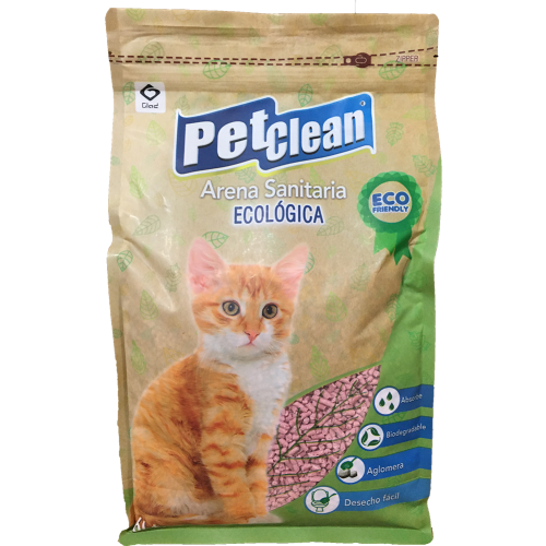 Наполнитель соевый Pet Clean Tofu 6л. персик