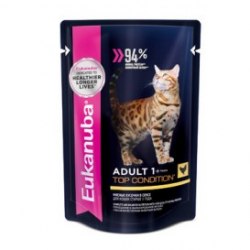 Влажный корм Eukanuba Cat adult chiken 85г (для взр.кошек с курицей) 85 г