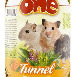 Туннель малый Little one Лакомство-игрушка для мышей, хомячков и др, 120г