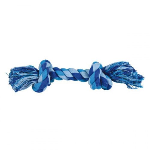 Игрушка TRIXIE для собак в виде веревки с двумя узлами, 15 см
