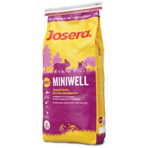 Сухой корм Josera Miniwell (Adult Mini/Sensitive 27/16) 15 кг