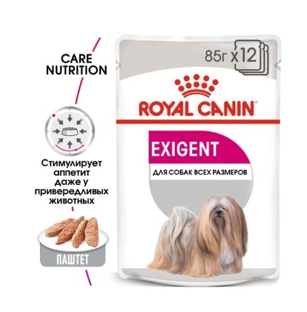 Влажный корм Royal Canin Exigent Care canine 85г/12 шт