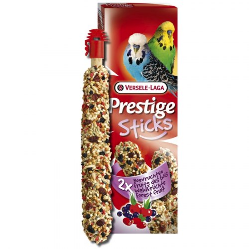 Палочки Versele Laga Prestige Sticks для волнистых попугаев с семенами и лесными фруктами, 60г