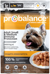 Консерва ProBalance для взрослых собак малых и средних пород, 85г