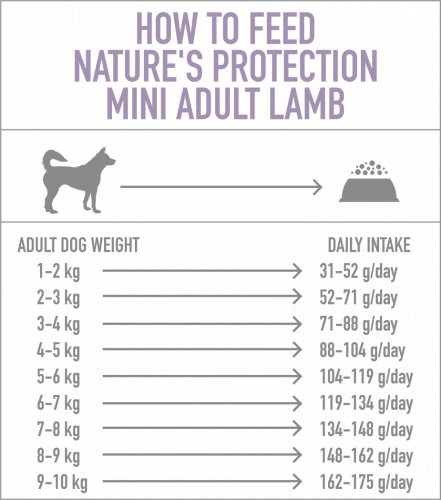 Сухой корм Natures Protection Adult Mini Lamb для собак мелких пород с мясом ягненка 18 кг.