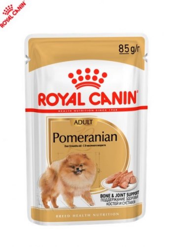 Влажный корм Royal Canin для собак Pomeranian Adult паштет,85г