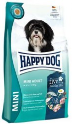 Сухой корм Happy Dog Mini Adult 26/14 (птица, лосось, рыба, ягненок) 10 кг