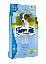 Сухой корм Happy Dog Mini Sensible Puppy (Ягненок, рис) 4 кг