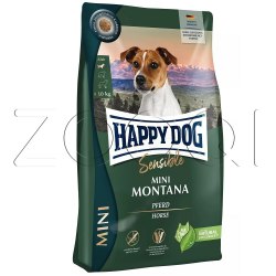 Сухой корм Happy Dog Mini Sensible Montana 24/12 (конина, картофель) 4 кг
