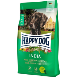 Сухой корм Happy Dog Sensible India: (Рис, горох и куркума) 10 кг