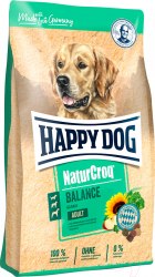 Сухой корм Happy Dog NaturCroq Balance 23/10 (птица, творог и шпинат) 15 кг