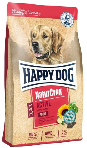 Сухой корм Happy Dog NaturCroq Active 26/16 (птица, телятина) 15 кг
