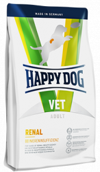 Сухой корм Happy Dog VET VET Renal для собак с хронической почечной недостаточностью, гипертензией, нефритом, 4 кг