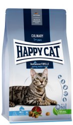 Сухой корм Happy Cat Culinary Quellwasser-Forelle 33/15 для взрослых кошек с радужной форелью, сочной свеклой и полезным розмарином 4 кг