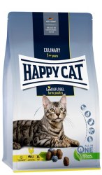 Сухой корм Happy Cat Culinary Land Geflugel 33/15 для взрослых кошек с нежной птицей свободного выгула, сочной черникой и ароматным одуванчиком 4 кг