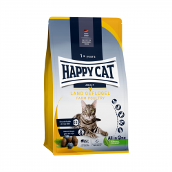 Сухой корм Happy Cat Culinary 1+ years Land Geflugel 33/15 (домашняя птица) 10kg