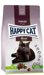 Сухой корм Happy Cat Sterilised Weide-Lamm 37/10,5 для кастрированных котов и стерилизованных кошек 4 кг