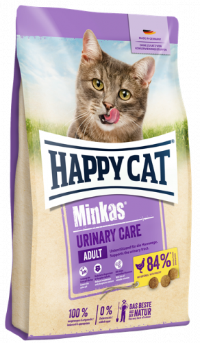 Сухой корм Happy Cat Minkas Urinary Care 32/12 (домашняя птица)профилактирующее мочекаменные заболевания 20 кг