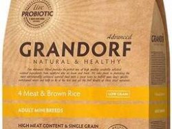 Сухой корм НА РАЗВЕС Grandorf DOG 4 Meat&Rice PROBIOTIC MINI 1 кг