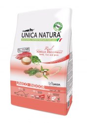 Сухой корм Unica Корм Unica Natura Indoor д/кош.ягн.,рис,горох 1,5 кг