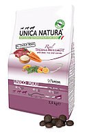 Сухой корм Unica Корм Unica Natura д/соб.кр.пор.кабан,рис,морк.12кг