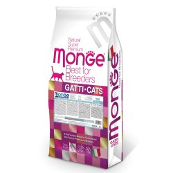 Сухой корм Monge Cat PFB Speciality Line Monoprotein Sterilised для стерилиз., из форели 10 кг