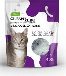 Наполнитель Clean Cat силикагелевый лаванда, 3,8 л