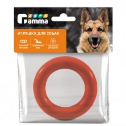 Игрушка Gamma для собак из резины Кольцо малое, 100мм