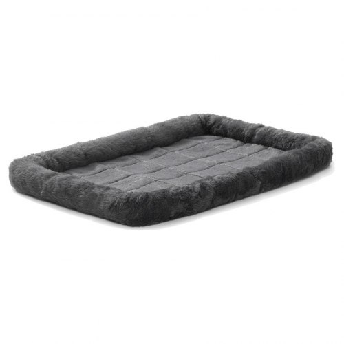 Лежанка MidWest Pet Bed для собак и кошек меховая 55*33см, серая