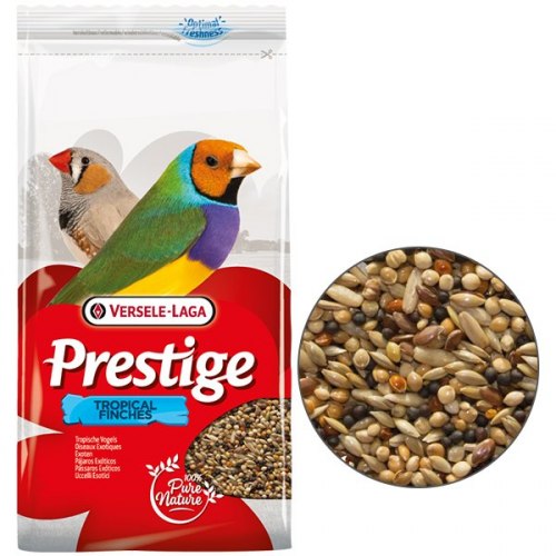 Сухой корм Prestige TROPICAL FINCHES для тропических птиц, 1 кг