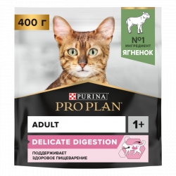 Сухой корм Pro Plan Delicate Digestion д/к чувств. пищ. с ягненком 1,5 кг